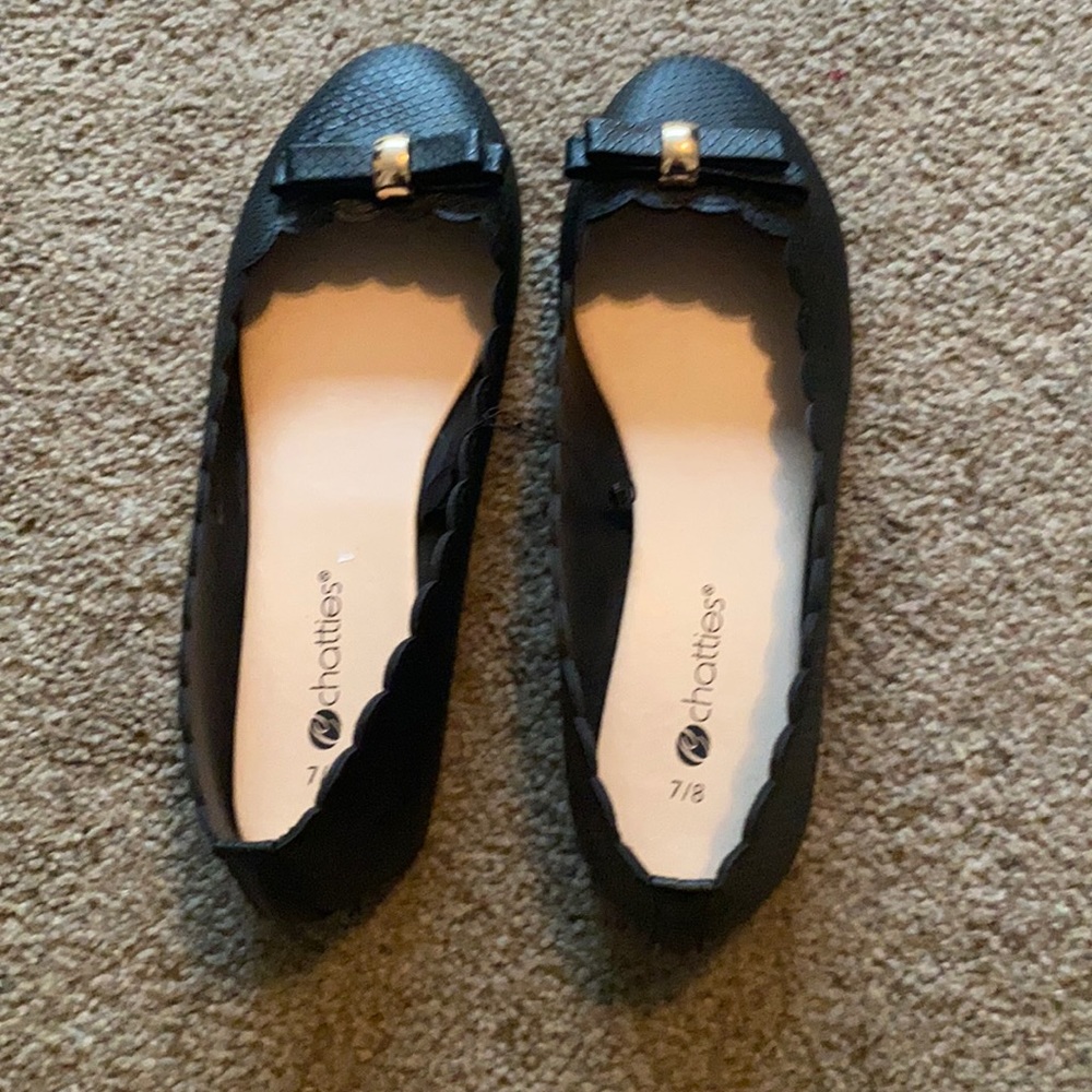 Black flats